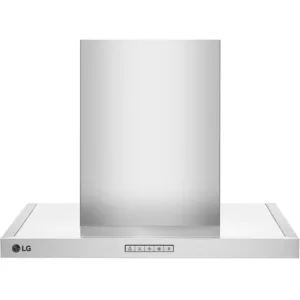 LG T-shaped Kitchen Cooker Hood, 60 cm, Stainless Steel, HCEZ2415S2
