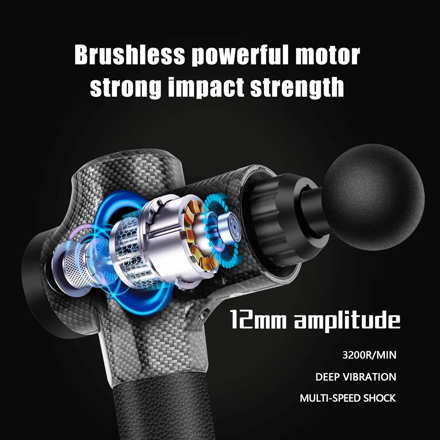 TMANLAX Massage Gun Deep Tissue Massager - Image 4