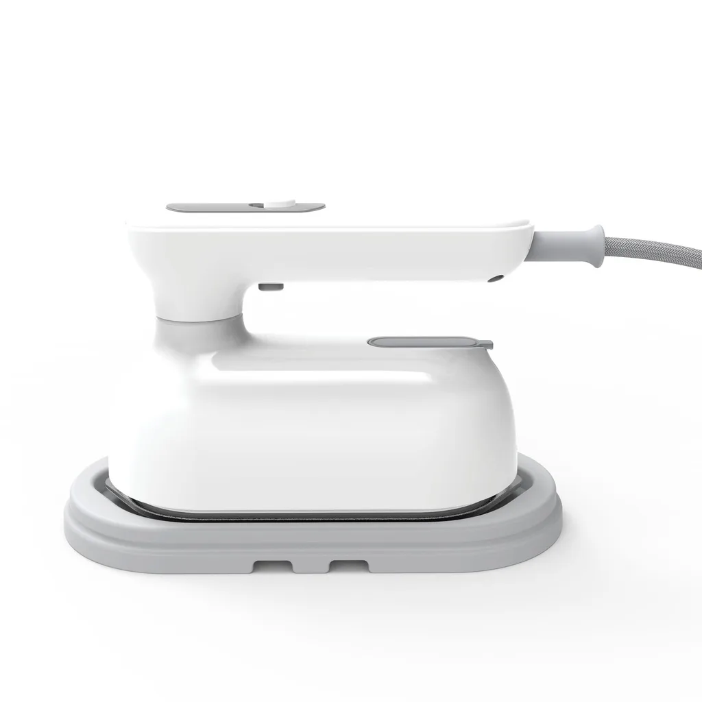 Porodo Lifestyle Mini Steam Iron 1100W UK - White - Image 2