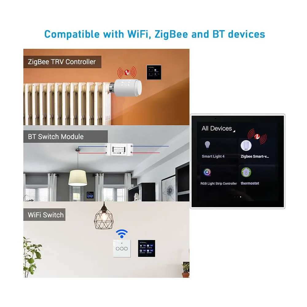 Zigbee Smart Multi-function Control Panel GATEWAY - Image 6