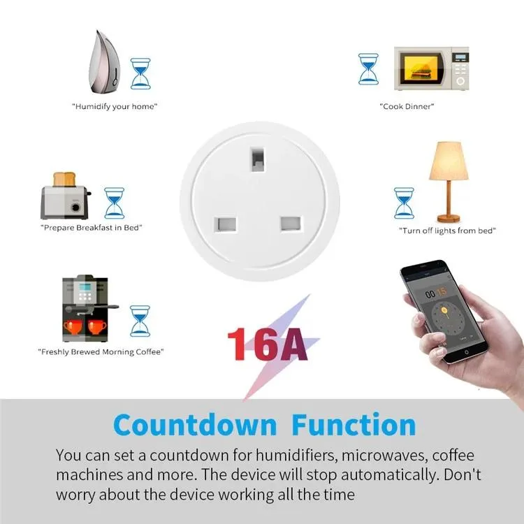 Zigbee power Socket WHD10-UK - Image 4