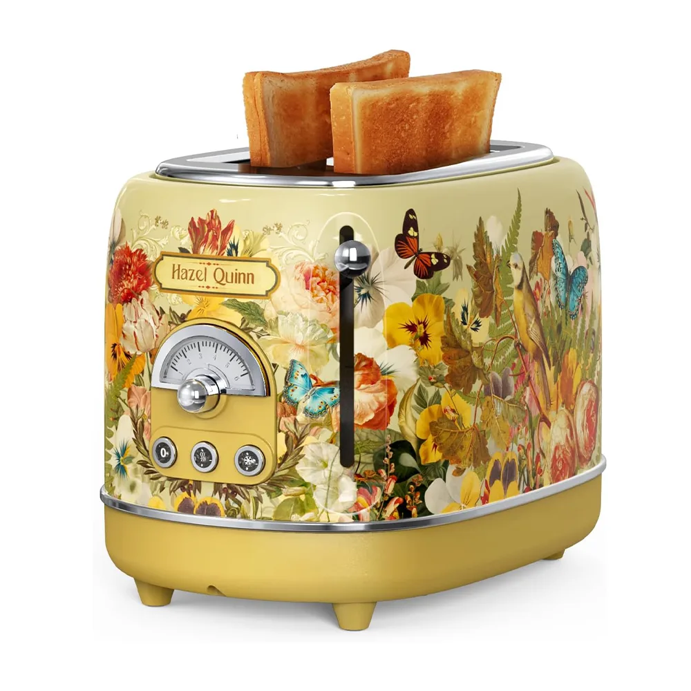 Hazel Quinn X Eduardo Recife Collaboration 2-Slice Retro Toaster
