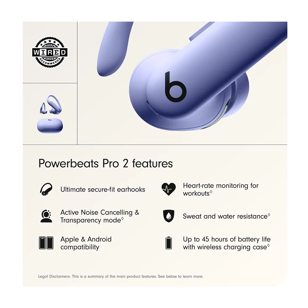 Beats Powerbeats Pro 2 True Wireless Earbuds - Hyper Purple - Image 2
