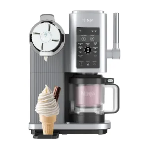NINJA Swirl by CREAMi NC701UK 13-in-1 Ice Cream & Frozen Dessert Maker - Silver