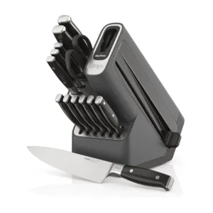 Ninja Foodi StaySharp Knife Block with Integrated Sharpener – Deluxe 14-Piece Set K32014EUUK