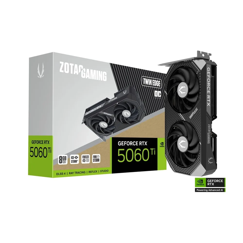 ZOTAC GAMING GeForce RTX 5060 Ti 8GB Twin Edge OC